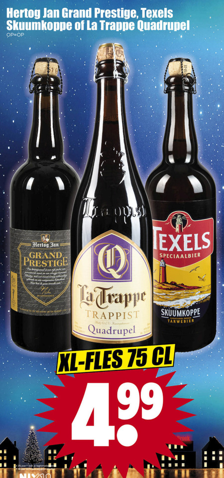 Hertog Jan   speciaalbier folder aanbieding bij  Dirk - details