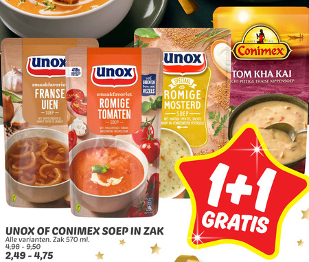 Unox   soep folder aanbieding bij  Dekamarkt - details