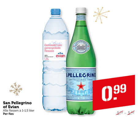 San Pellegrino   mineraalwater folder aanbieding bij  Coop - details