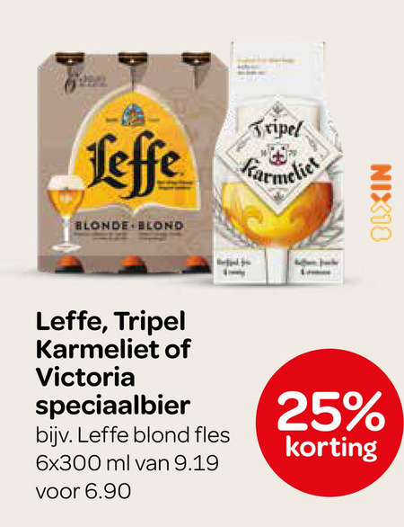 Leffe   speciaalbier, krat bier folder aanbieding bij  Spar - details