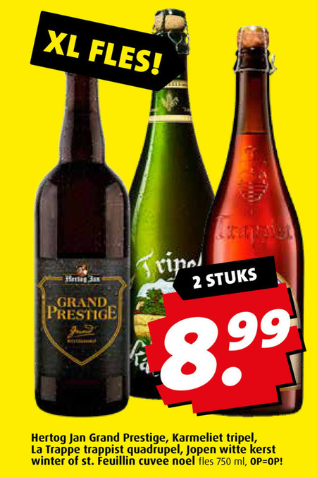 Hertog Jan   speciaalbier folder aanbieding bij  Boni - details