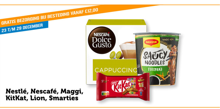 Nescafe   dolce gusto capsules folder aanbieding bij  Coop - details