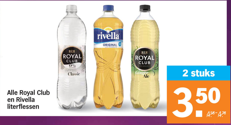 Royal Club   frisdrank folder aanbieding bij  Albert Heijn - details
