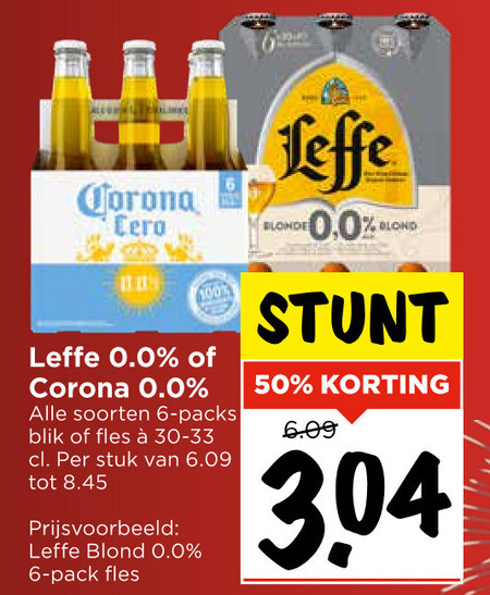 Corona   alcoholvrij bier folder aanbieding bij  Vomar - details