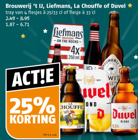 La Chouffe   speciaalbier folder aanbieding bij  Poiesz - details