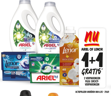Ariel   wasmiddel folder aanbieding bij  Jumbo - details