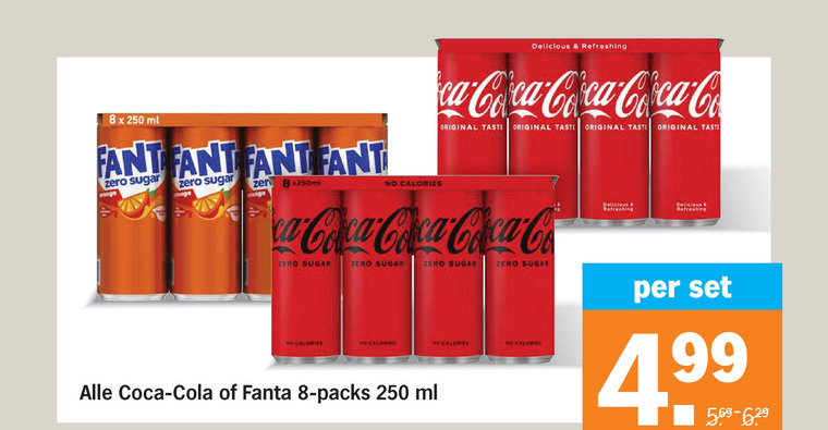 Coca-Cola   cola, frisdrank folder aanbieding bij  Albert&nbsp;Heijn - details