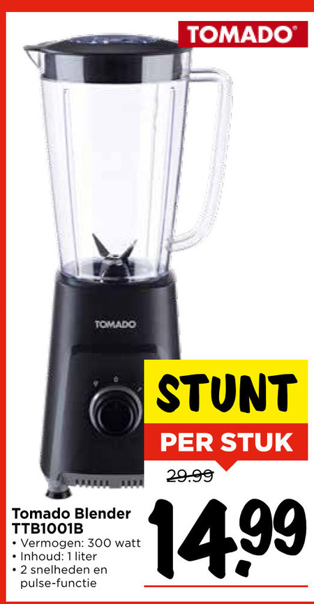 Tomado   blender folder aanbieding bij  Vomar - details