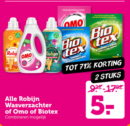 Omo   wasmiddel, handwasmiddel folder aanbieding bij  Coop - details