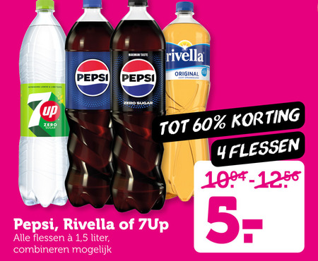 Pepsi   cola, frisdrank folder aanbieding bij  Coop - details