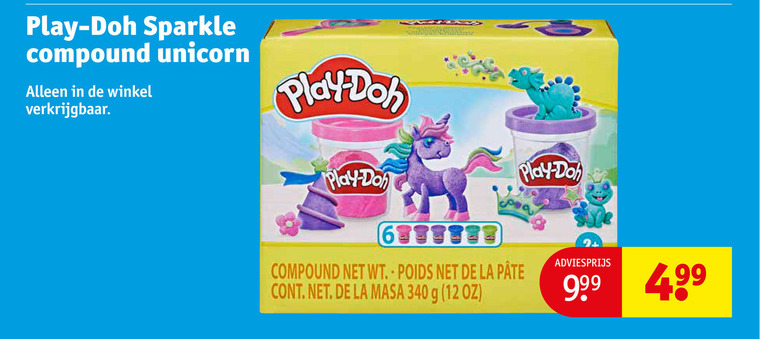 Play-Doh   losse potjes klei folder aanbieding bij  Kruidvat - details