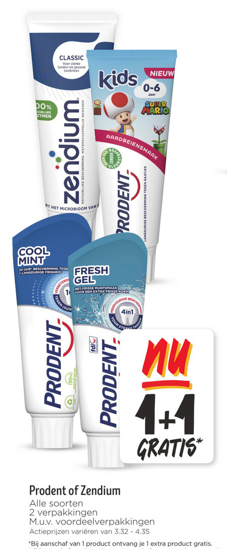 Zendium   tandpasta folder aanbieding bij  Jumbo - details