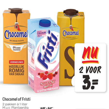 Chocomel   chocolademelk, drinkyoghurt folder aanbieding bij  Jumbo - details