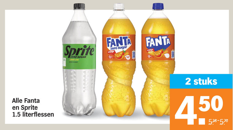 Fanta   frisdrank folder aanbieding bij  Albert&nbsp;Heijn - details