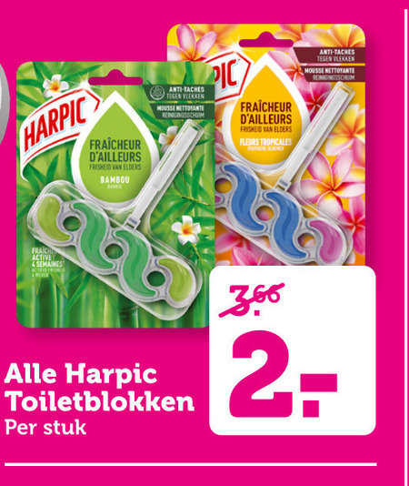Harpic   toiletblok folder aanbieding bij  Coop - details