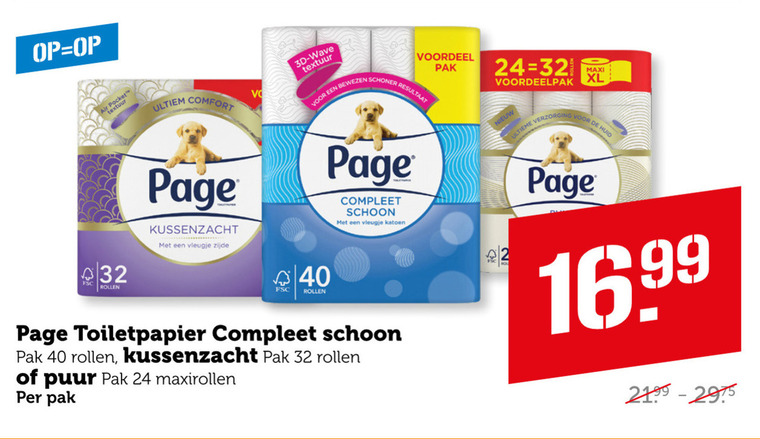 Page   toiletpapier folder aanbieding bij  Coop - details
