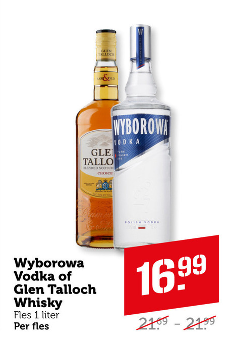 Glen Talloch   whisky, wodka folder aanbieding bij  Coop - details