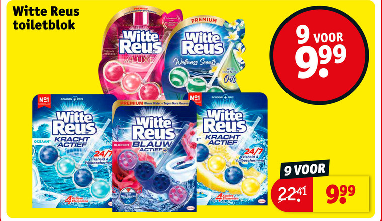 Witte Reus   toiletblok folder aanbieding bij  Kruidvat - details