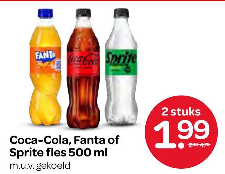 Fanta   frisdrank, cola folder aanbieding bij  Spar - details