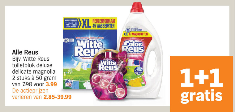 Color Reus   toiletblok, wasmiddel folder aanbieding bij  Albert&nbsp;Heijn - details