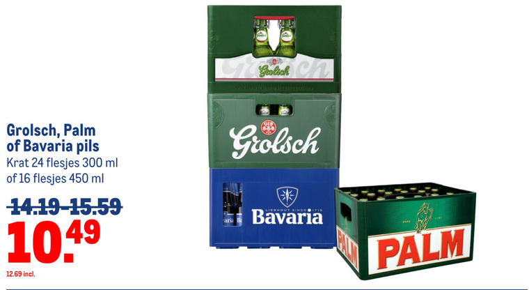 Grolsch   krat bier folder aanbieding bij  Makro - details
