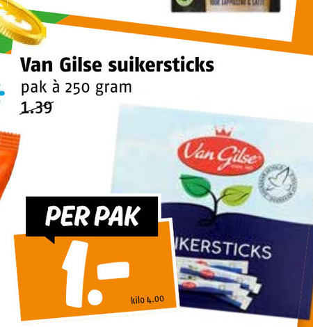 Van Gilse   suiker folder aanbieding bij  Poiesz - details