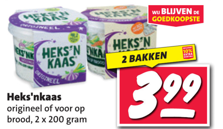 Heksnkaas   roomkaas folder aanbieding bij  Nettorama - details