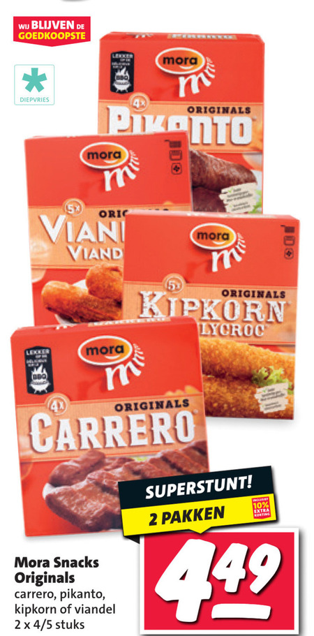 Mora   snack folder aanbieding bij  Nettorama - details