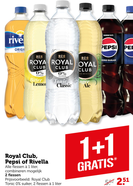Pepsi   cola, frisdrank folder aanbieding bij  Coop - details