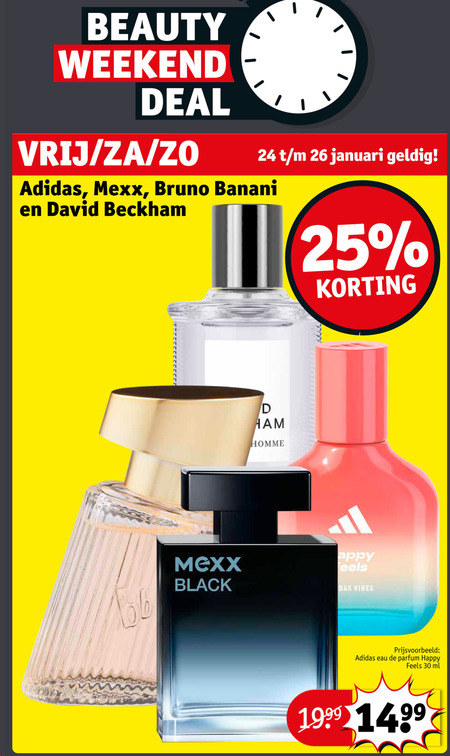 David Beckham   eau de toilette folder aanbieding bij  Kruidvat - details