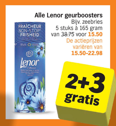 Lenor   wasverzachter folder aanbieding bij  Albert Heijn - details