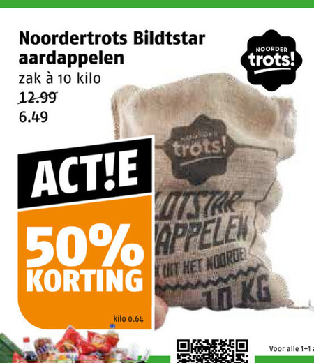 Bildstar   aardappelen folder aanbieding bij  Poiesz - details