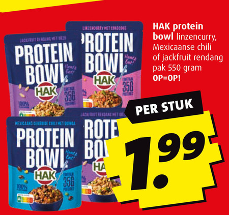 Hak   bonen folder aanbieding bij  Boni - details