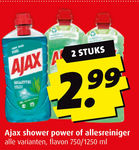 Ajax   allesreiniger folder aanbieding bij  Boni - details