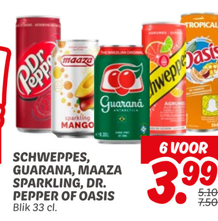 Maaza   frisdrank folder aanbieding bij  Dekamarkt - details