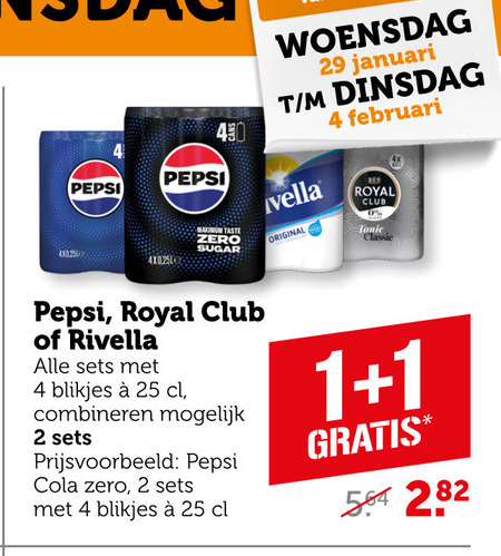 Pepsi   cola, frisdrank folder aanbieding bij  Coop - details