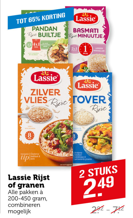 Lassie   rijst folder aanbieding bij  Coop - details