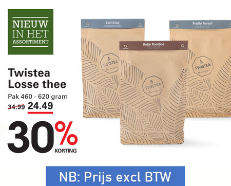 Twistea   thee folder aanbieding bij  Sligro - details