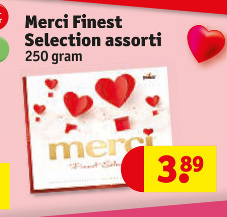 Merci   chocolade folder aanbieding bij  Kruidvat - details