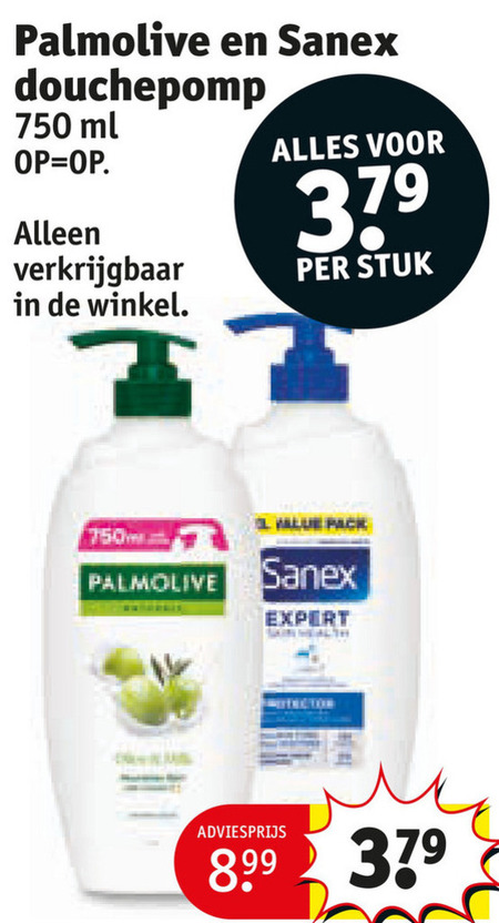 Palmolive   douchegel folder aanbieding bij  Kruidvat - details