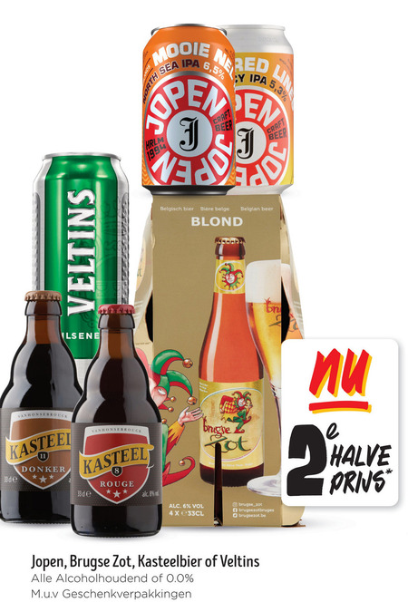 Jopen   blikje bier, speciaalbier folder aanbieding bij  Jumbo - details