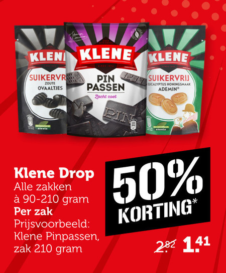 Klene   drop folder aanbieding bij  Coop - details