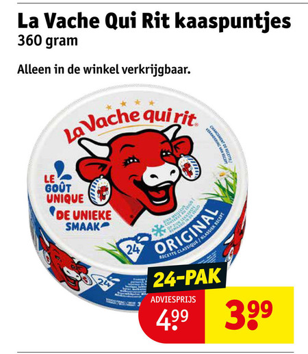 La Vache Qui Rit   smeerkaas folder aanbieding bij  Kruidvat - details