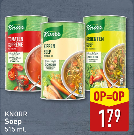 Knorr   soep folder aanbieding bij  Aldi - details