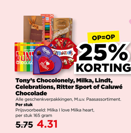 Ritter Sport   chocolade folder aanbieding bij  Plus - details