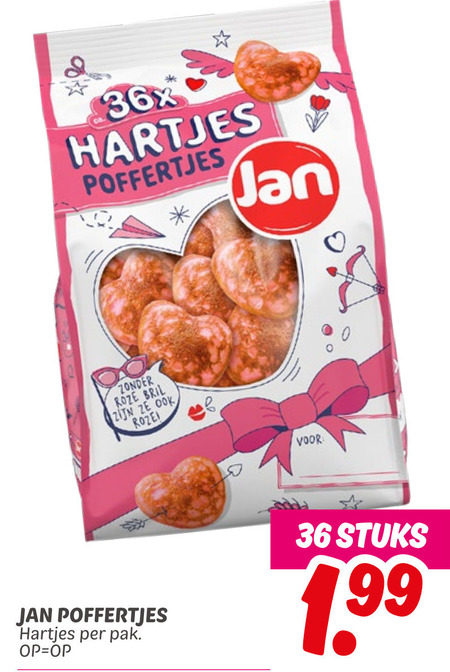 Jan   poffertjes folder aanbieding bij  Dekamarkt - details