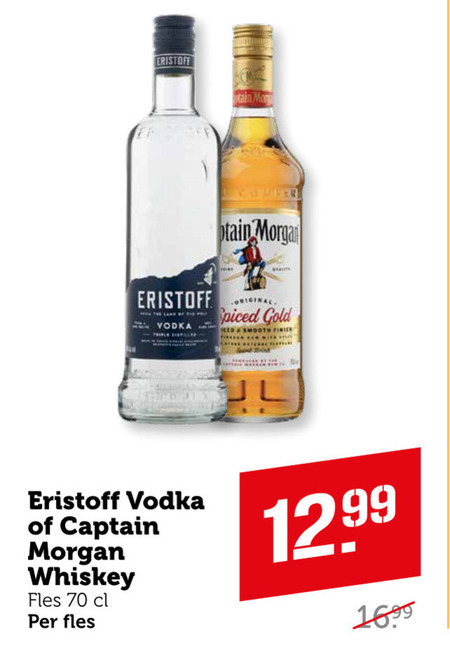 Eristoff   rum, wodka folder aanbieding bij  Coop - details