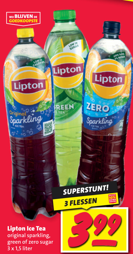 Lipton   ice tea folder aanbieding bij  Nettorama - details