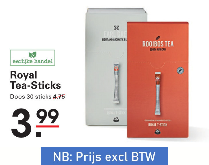 royal   thee folder aanbieding bij  Sligro - details