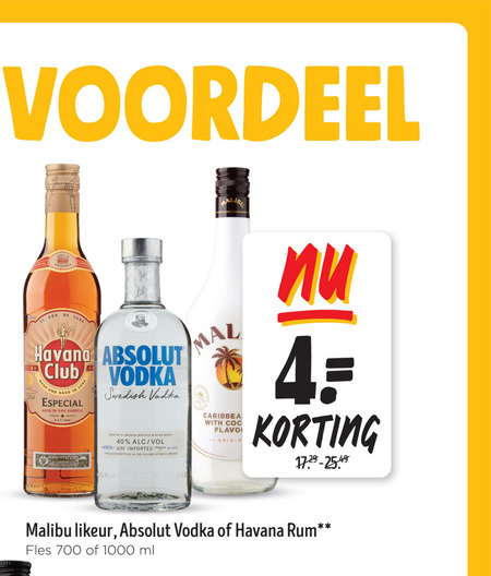 Havana Club   rum, wodka folder aanbieding bij  Jumbo - details